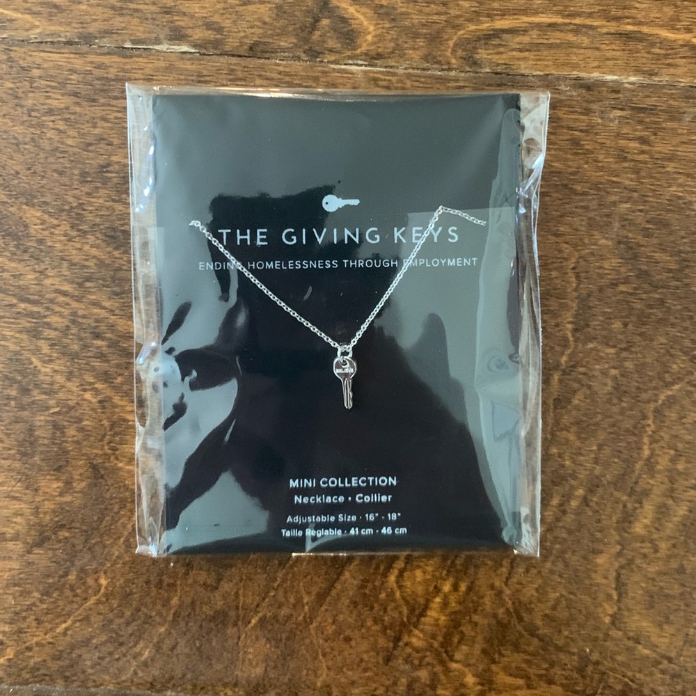 New Mini Giving Key Necklace